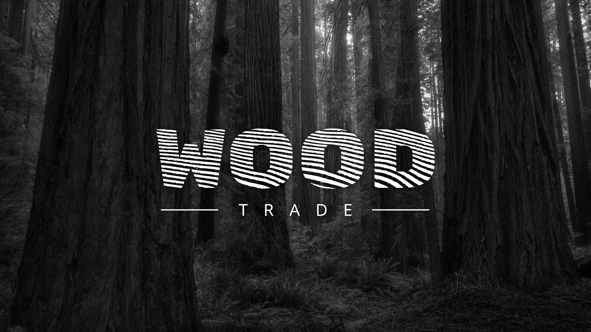 Разработка логотипа для компании «Wood Trade» в Горняке