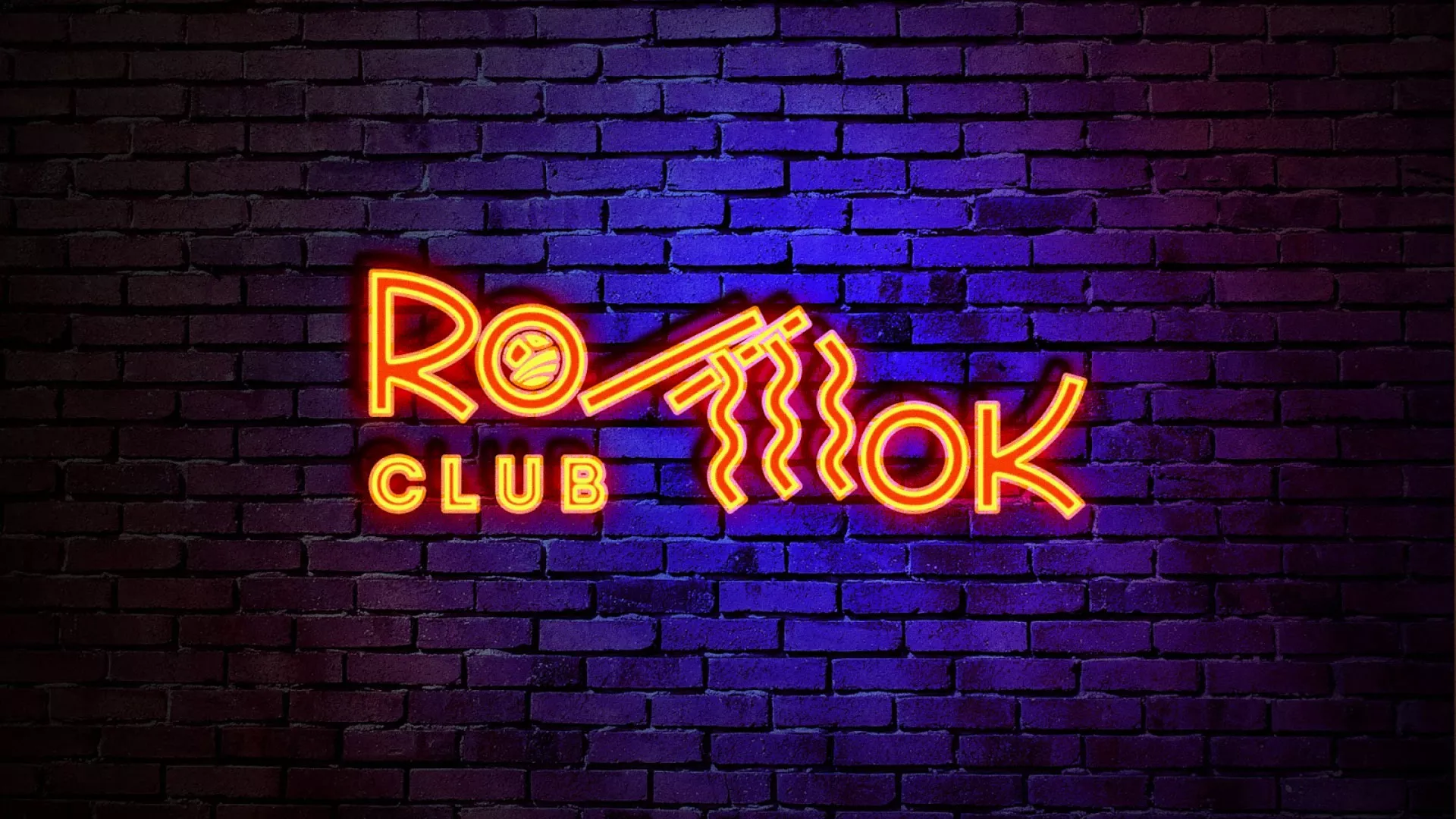 Разработка светящейся интерьерной вывески суши-бара «Roll Wok Club» в Горняке Разработка светящейся интерьерной вывески суши-бара «Roll Wok Club» в Горняке