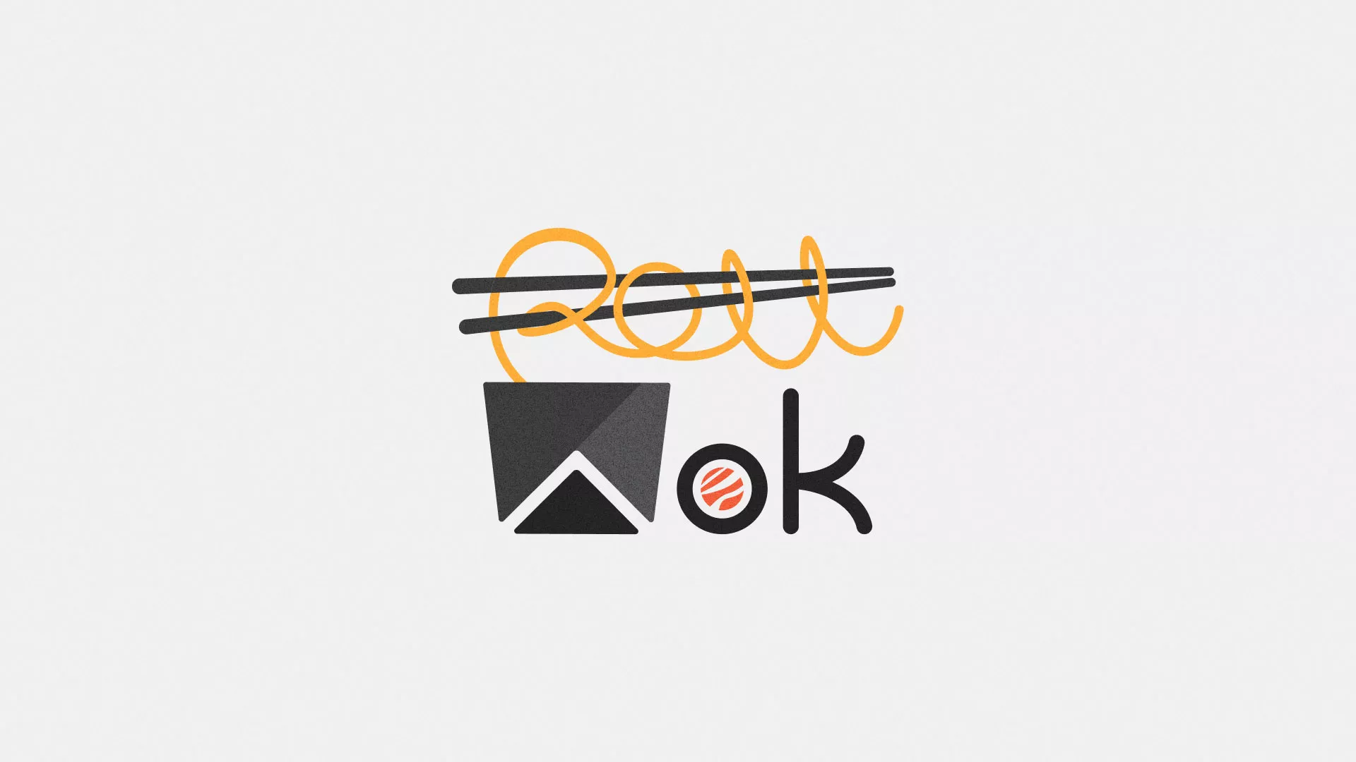 Разработка логотипа в Горняке для суши-бара «Roll Wok Club» Разработка логотипа в Горняке для суши-бара «Roll Wok Club»